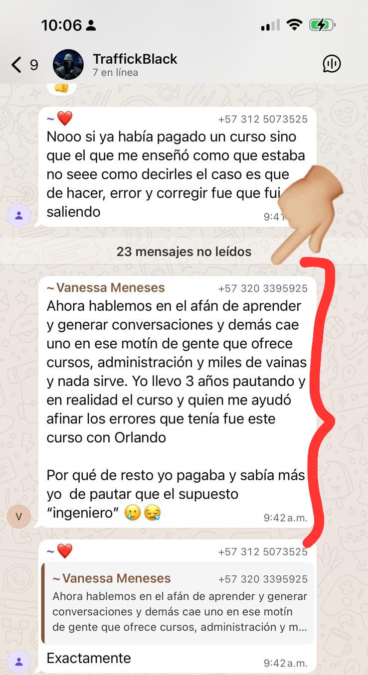 Testimonio de alumno 2