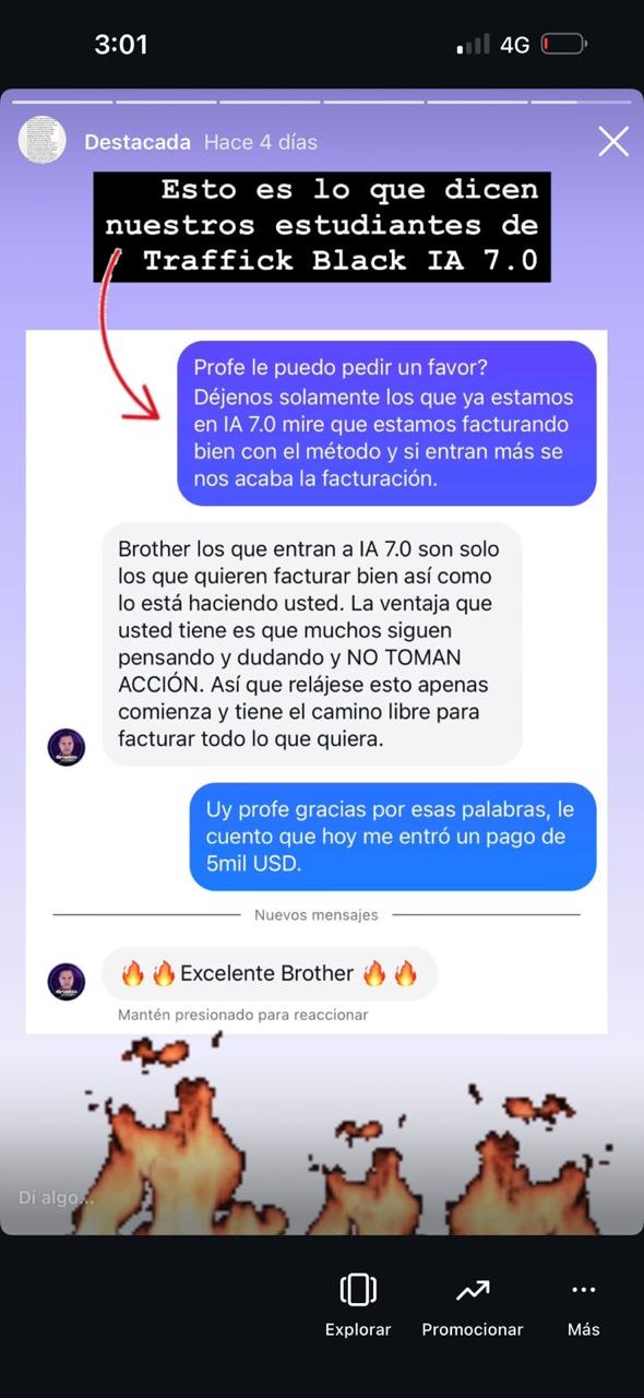 Testimonio de alumno 3